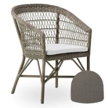 Bild von Sika-Design Kissen für Emma Outdoor Gartenstuhl 45x45 cm - B456 Tempotest Taupe