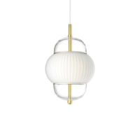Bild von Design By Us Shahin Anhänger Ø: 23 cm – Opal/Messing