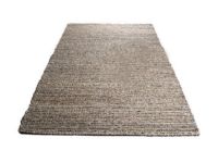 Bild von HC Carpets Malta Handgefertigter Teppich 160x230 cm - Graubraun Natur