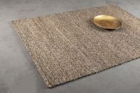 Bild von HC Carpets Malta Handgefertigter Teppich 240x300 cm - Graubraun Natur