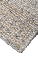 Bild von HC Carpets Malta Handgefertigter Teppich 140x200 cm - Beige Natur