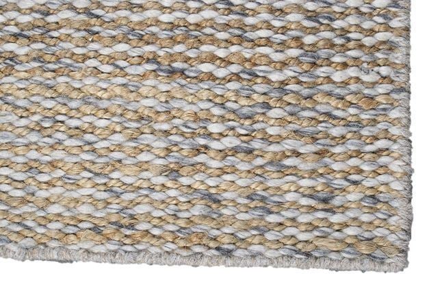 Bild von HC Carpets Malta Handgefertigter Teppich 240x300 cm - Beige Natur