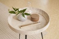 Bild von Mater Bowl Table Medium H: 52 cm – Wood Waste Grey