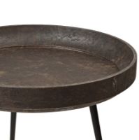 Bild von Mater Bowl Table Medium H: 52 cm - Kaffeeabfluss Schwarz