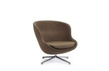 Bild von Normann Copenhagen Hyg Low Loungesessel SH: 40 cm – Linea/Aluminium