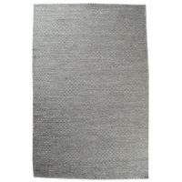 Bild von HC Carpets Bali handgewebter Kelim-Teppich 240 x 300 cm – Grau Silber