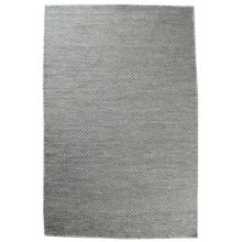 Bild von HC Carpets Bali handgewebter Kelim-Teppich 240 x 300 cm – Grau Silber