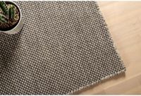 Bild von HC Carpets Bali handgewebter Kelim-Teppich 240 x 300 cm – Grau Silber