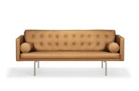 Bild von DUX Ritzy 3 Pers. Sofa L: 210 cm – Chrom/Naturkamel