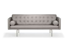 Bild von DUX Ritzy 3 Pers. Sofa L: 210 cm – Chrom/Elmo Soft 13087