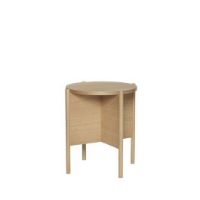 Bild von Hübsch Heritage Side Table Ø:45 cm - Natur