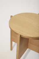 Bild von Hübsch Heritage Side Table Ø:45 cm - Natur