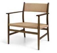 Bild von Brdr. Krüger ARV Lounge Chair SH: 37 cm – Gewachste, geölte und geräucherte Eiche