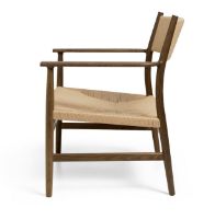 Bild von Brdr. Krüger ARV Lounge Chair SH: 37 cm – Gewachste, geölte und geräucherte Eiche