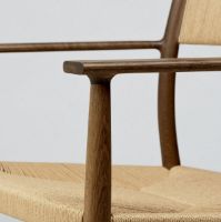 Bild von Brdr. Krüger ARV Lounge Chair SH: 37 cm – Gewachste, geölte und geräucherte Eiche