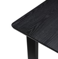 Bild von Hübsch Dapper Dining Table Square L: 195 cm - Black 