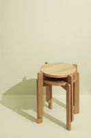 Bild von Hübsch Always Stool H: 42 cm - Natural 