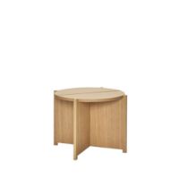 Bild von Hübsch Dash Side Table Ø: 55 cm - Natural 