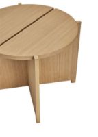 Bild von Hübsch Dash Side Table Ø: 55 cm - Natural 