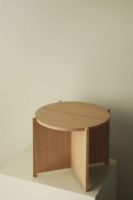 Bild von Hübsch Dash Side Table Ø: 55 cm - Natural 