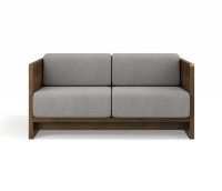 Bild von Brdr Krüger Karm 2-Personen-Sofa L: 148 cm – Räuchereiche/Grau 0113