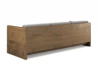 Bild von Brdr Krüger Karm 3-Personen-Sofa L: 210 cm – Räuchereiche/Grau 0113