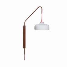 Bild von Hübsch Current Wall Light H: 111 cm - Red/Maroon FORUDBESTIL: SLUT AUGUST 2024