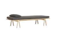 Bild von Woud Level Daybed L: 190 cm – Eg/Dunkelbraun