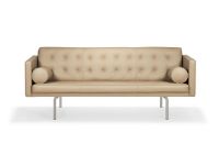 Bild von DUX Ritzy 3 Pers. Sofa L: 210 cm – Chrom/Naturperle