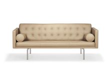 Bild von DUX Ritzy 3 Pers. Sofa L: 210 cm – Chrom/Naturperle