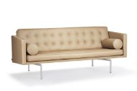 Bild von DUX Ritzy 3 Pers. Sofa L: 210 cm – Chrom/Naturperle