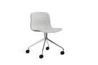 Bild von HAY AAC 15 About A Chair SH: 46 cm – Poliertes Aluminium/Hallingdal 116