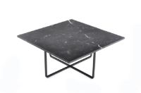 Bild von OX Denmarq NINETY MEDIUM Tisch 80x80x35 cm - Schwarz pulverbeschichteter Stahl/Schwarzes Marquina