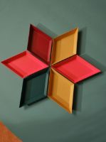 Bild von HAY Kaleido Tablett XS 11x19 cm - Rot OUTLET