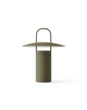 Bild von Audo Copenhagen Ray Tischlampe tragbar H: 23,5 cm – Dusty Green