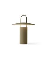 Bild von Audo Copenhagen Ray Tischlampe tragbar H: 23,5 cm – Dusty Green