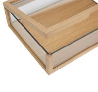 Bild von Hübsch View Display Box Klein 30x40 cm - Natur