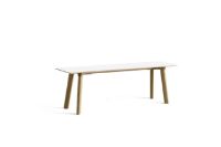 Bild von HAY CPH Deux 215 Bench 140 x 35 x 45 cm – lackierte massive Eiche/perlweißes Laminat