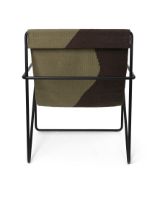 Bild von Ferm Living Desert Lounge Chair SH: 20 cm - Schwarz/Dune