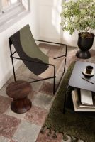 Bild von Ferm Living Desert Lounge Chair SH: 20 cm - Schwarz/Dune