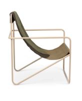 Bild von Ferm Living Desert Lounge Chair SH: 20 cm – Kaschmir/Dune