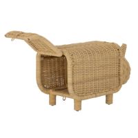 Bild von Bloomingville Mini-Sofahocker SH: 30 cm – Rattan