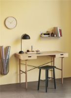 Bild von Hübsch Fold Shelf Double L: 60 cm - Grå/Jern