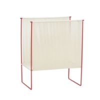 Bild von Hübsch String Magazinhalter H: 50 cm - Rot/Weiß