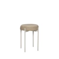 Bild von Hübsch Silo Stool SH: 43 cm - Grey/Sand