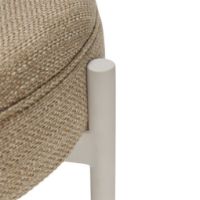 Bild von Hübsch Silo Stool SH: 43 cm - Grey/Sand