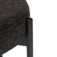 Bild von Hübsch Silo Stool SH: 43 cm - Dark Brown