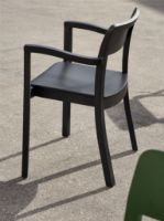 Bild von HAY Pastis Sessel SH: 45,5 cm - Schwarz