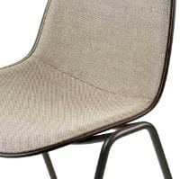 Bild von Mater Eternity Sidechair W Vollpolsterung vorne SH: 46 cm – Re-Wool Beige 218