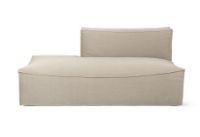 Bild von Ferm Living Catena Open End Left L300 Rich Linen 170x108 cm - Natur